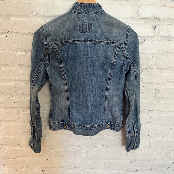 Vintage Levi’s Strauss Denim Jacket 327F Made in USA April 2001 Size Small - Picture 3 of 7